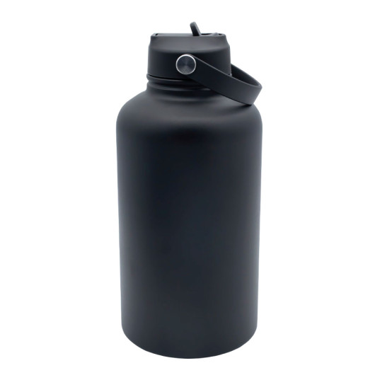 Pastel Water Bottles Black